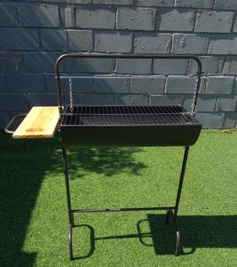 Parrilla con Roldana